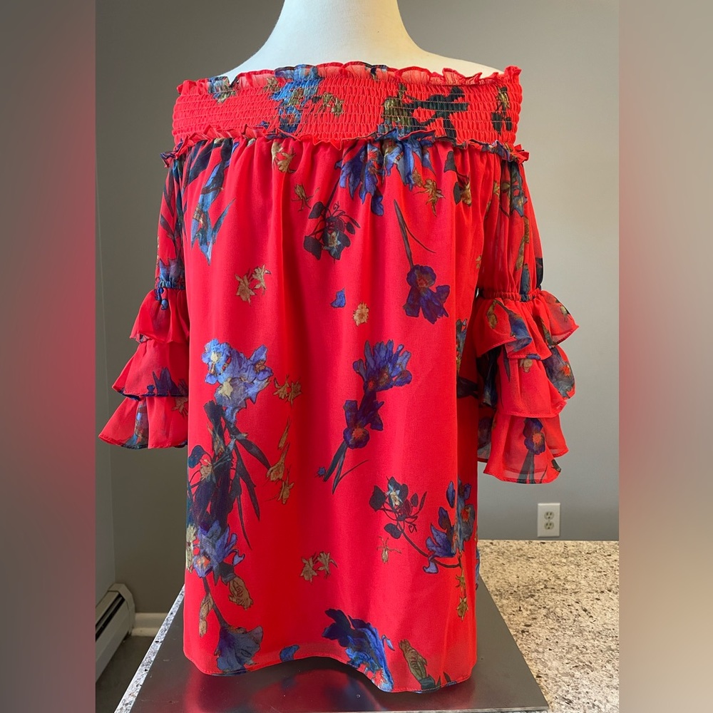 Cece off the shoulder top